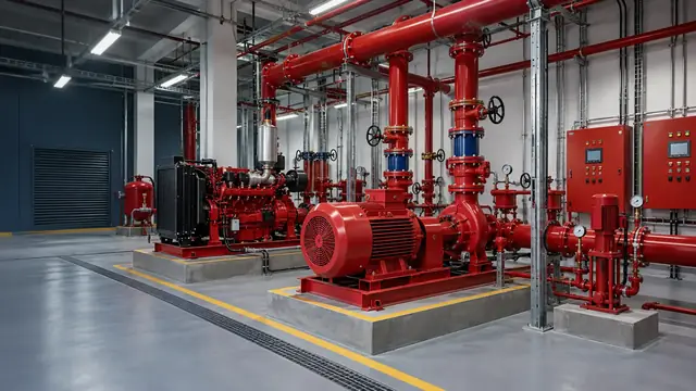 Fire Pumps, Hydrants & Hose Reels service environment