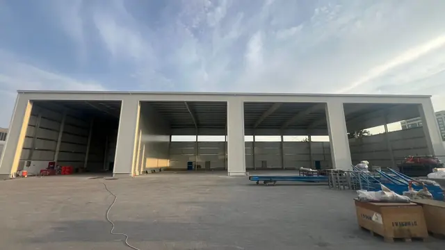 Industrial Warehouse Construction — AL Technical Building Contracting project photograph