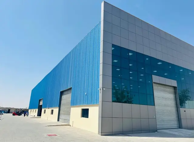 Completed Industrial Facility Exterior — AL Technical Building Contracting project photograph