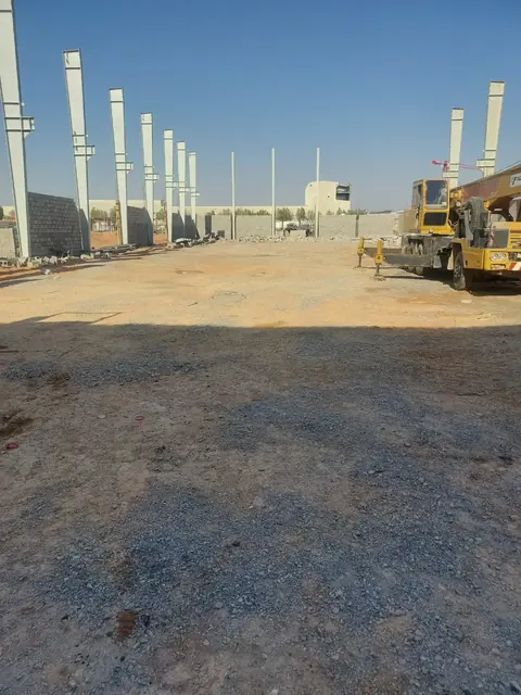 Industrial Site Development Works — AL Technical Building Contracting project photograph